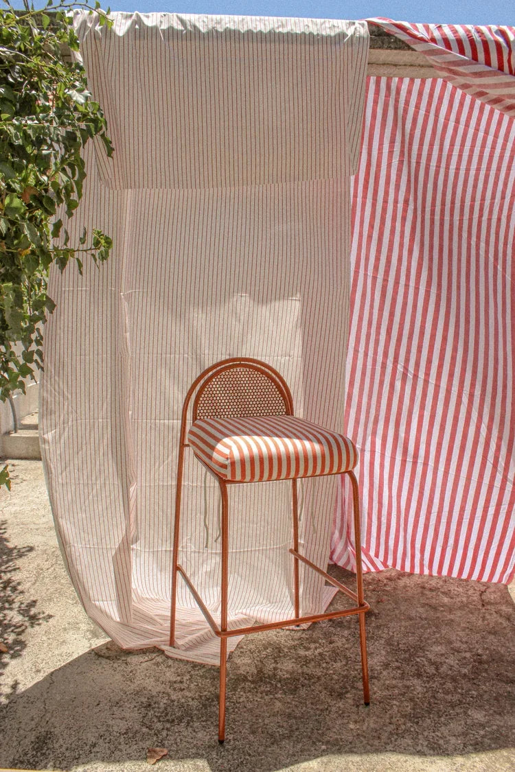 Riviera Bar Chair, side profile