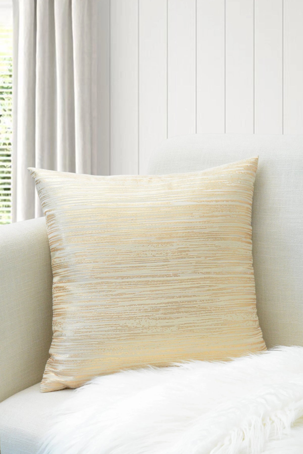 Abstract Jacquard Pillow by Maison Burgos