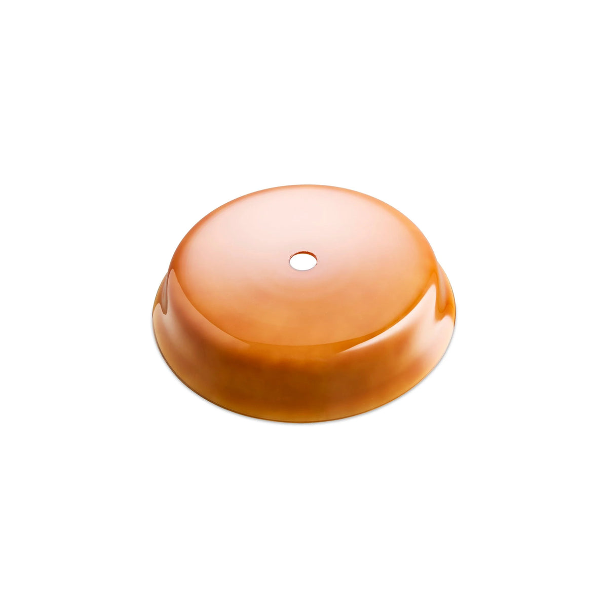 Trip 2 Table Lamp amber glass shade shown on its own