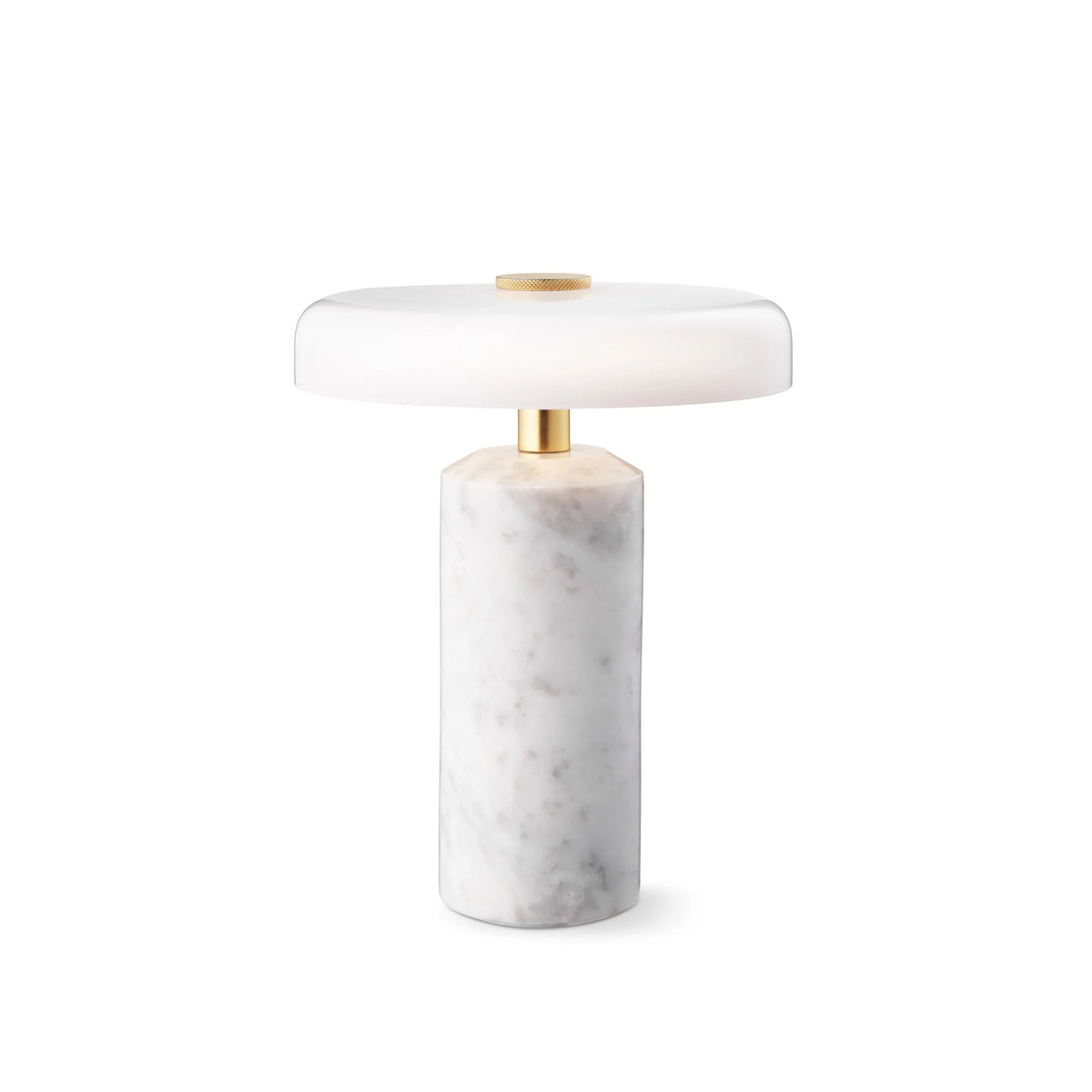 Trip Table Lamp in Carrara / Opal