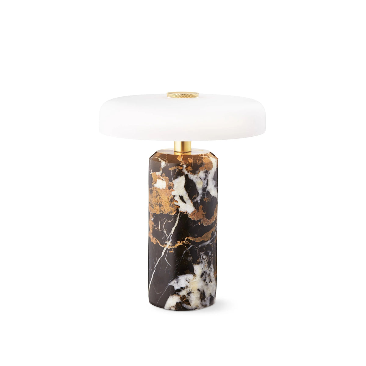 Trip Table Lamp in Dark Clay / Opal