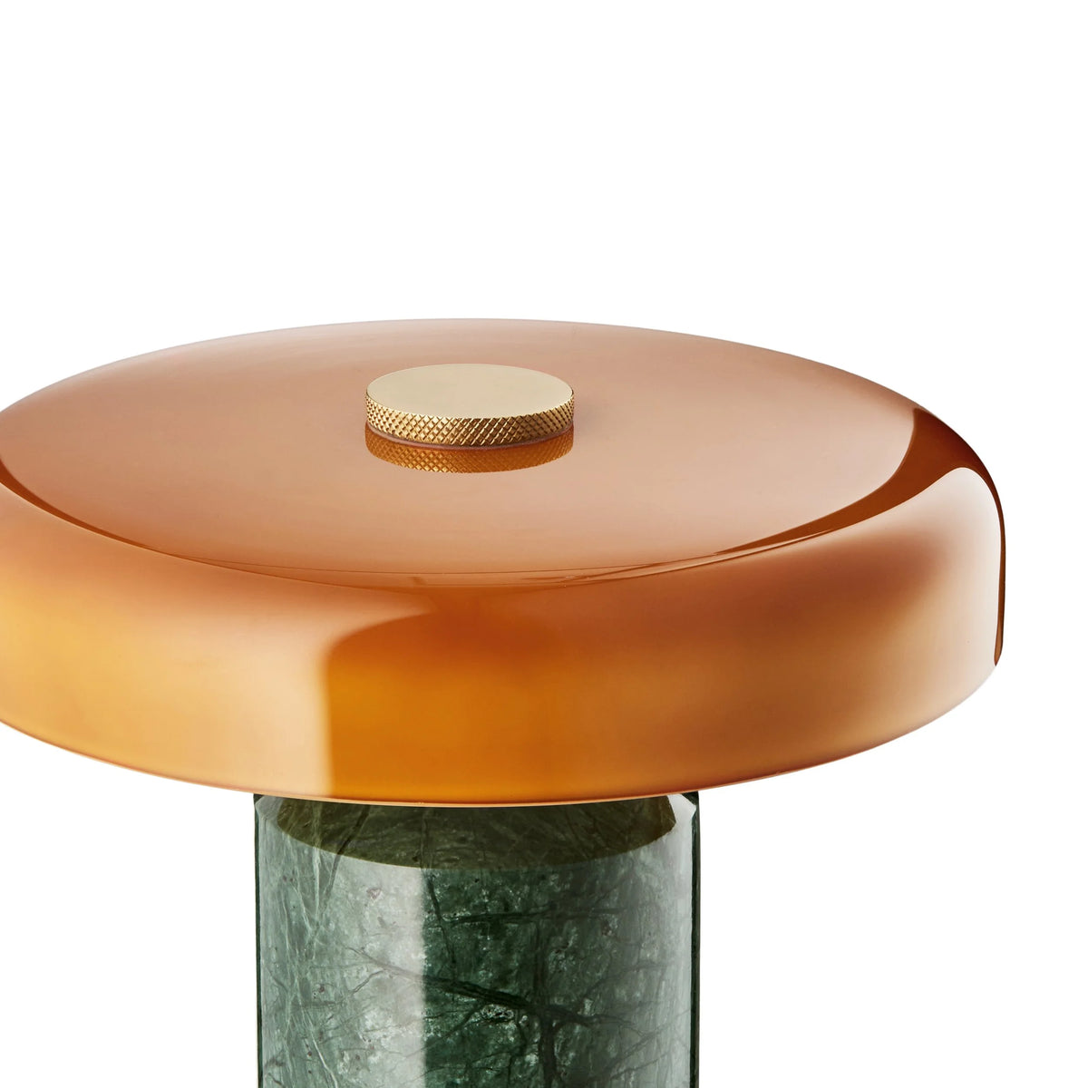 Trip Table Lamp – Moss | Amber, detail
