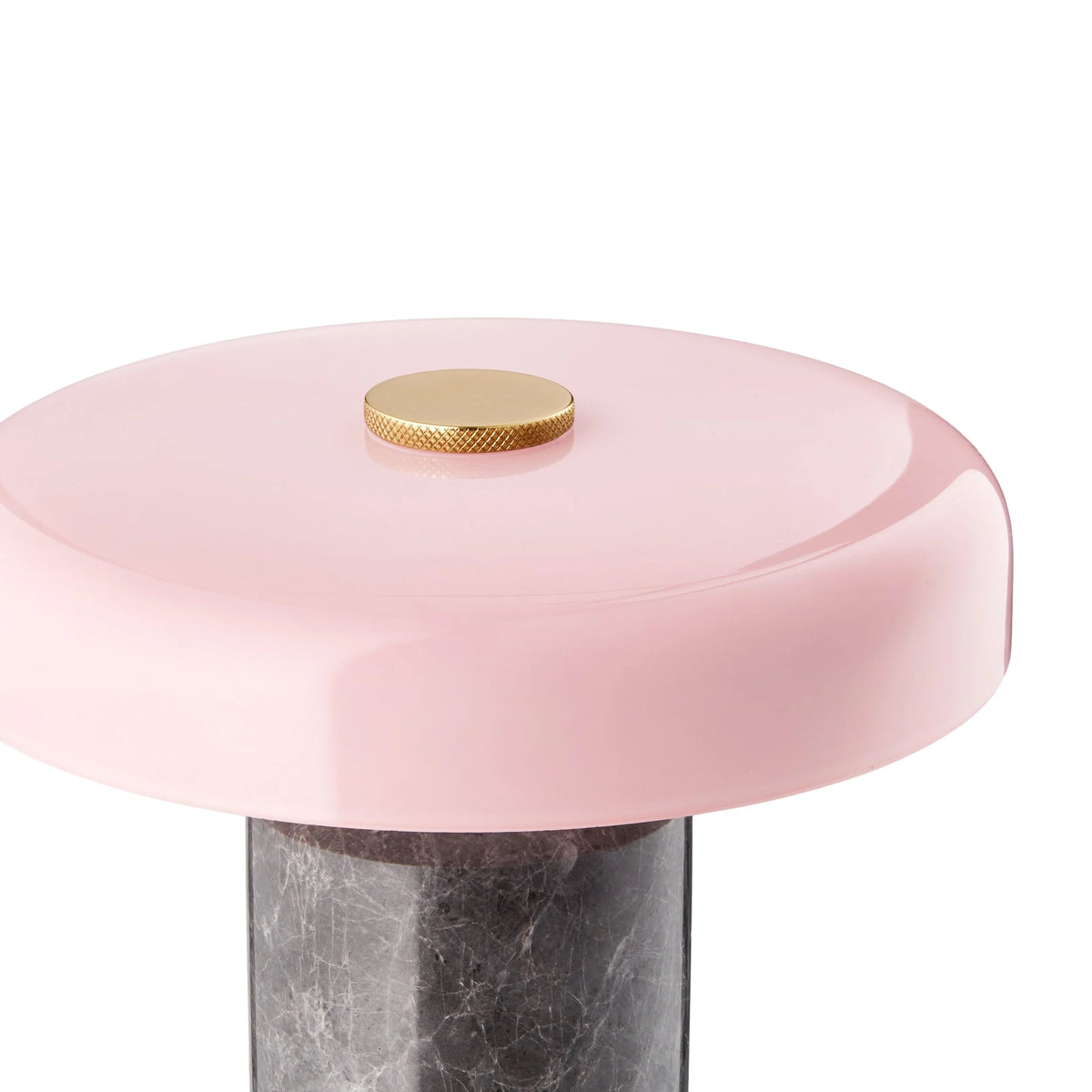 Trip Table Lamp in Silver / Rose, detail