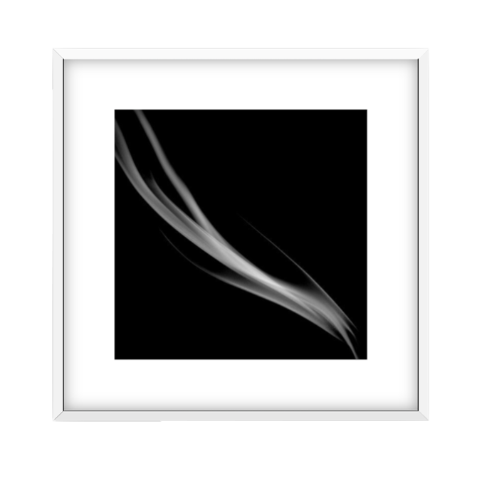 Calumet 3 photographic print in White frame
