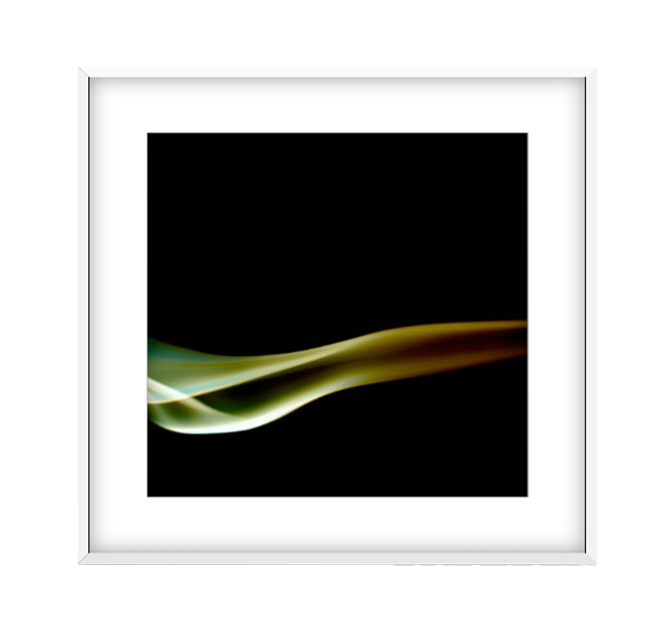 Calumet 4 photographic print in White frame