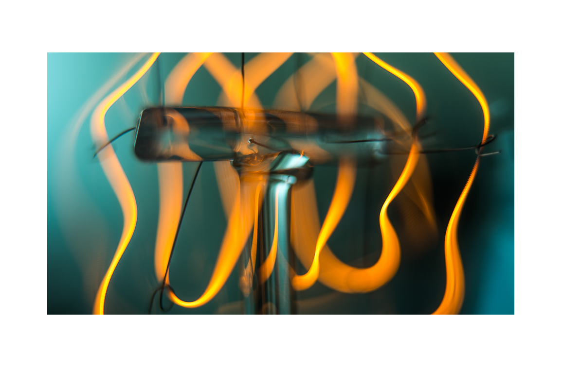 Electric Edison photographic print in Acrylic frame