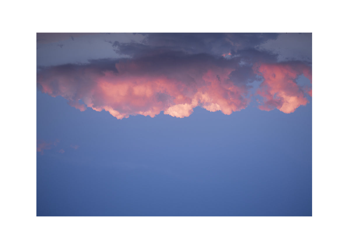 Pink Cloud photographic print in Acrylic frame