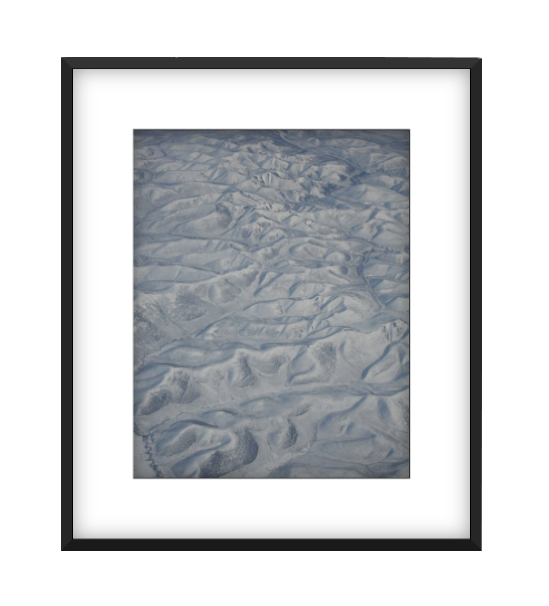 Sel photographic print in Black frame