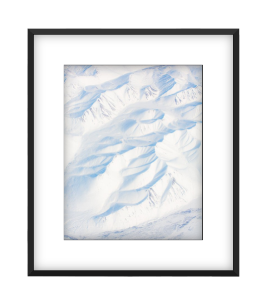 Sucre photographic print in Black frame