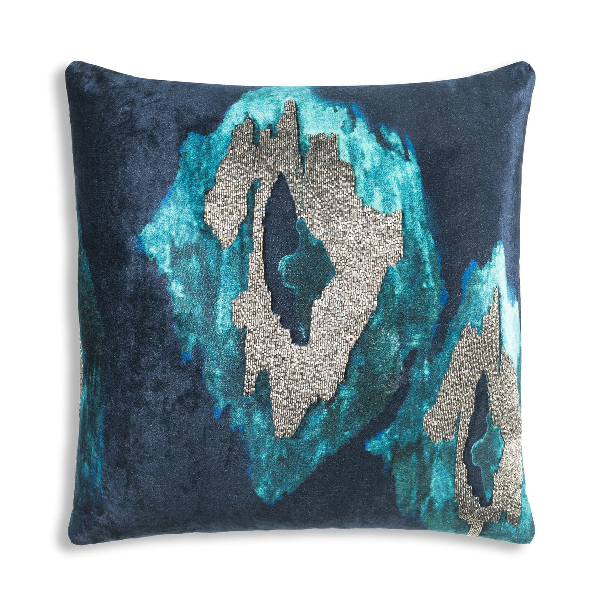 Jade Pillow in navy