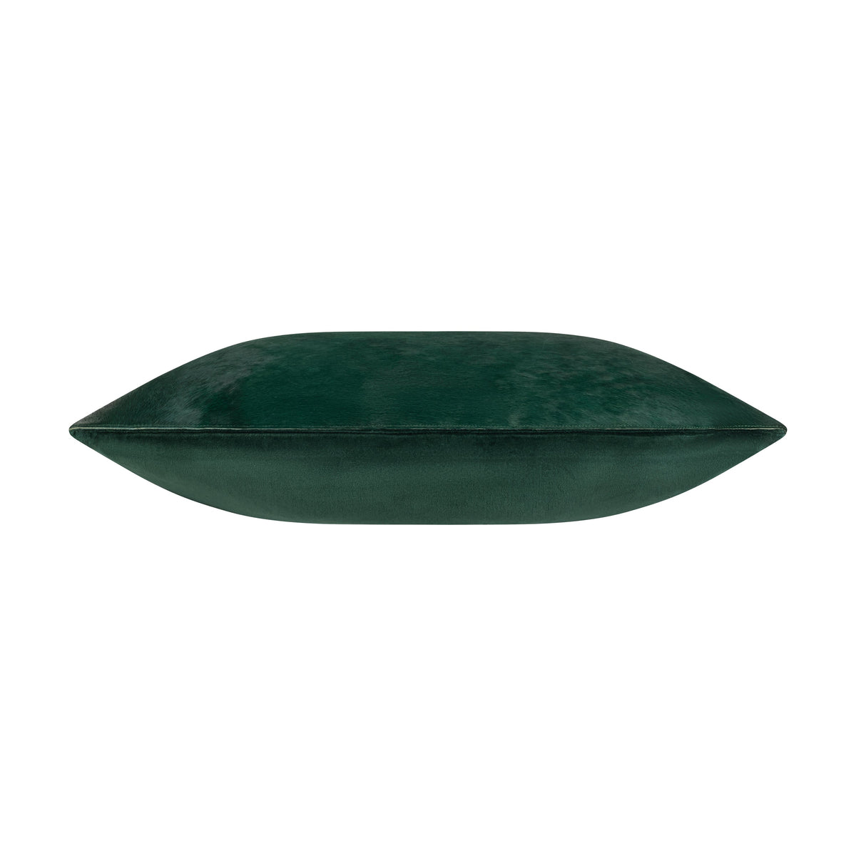 Lagos Green Hide Pillow side view