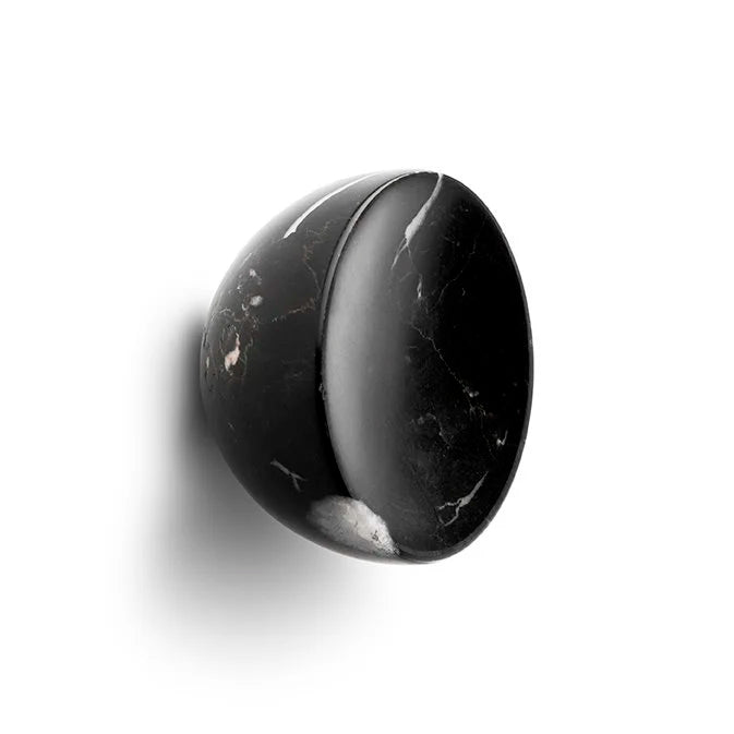 Get a Grip Cabinet Knob in Black Marble