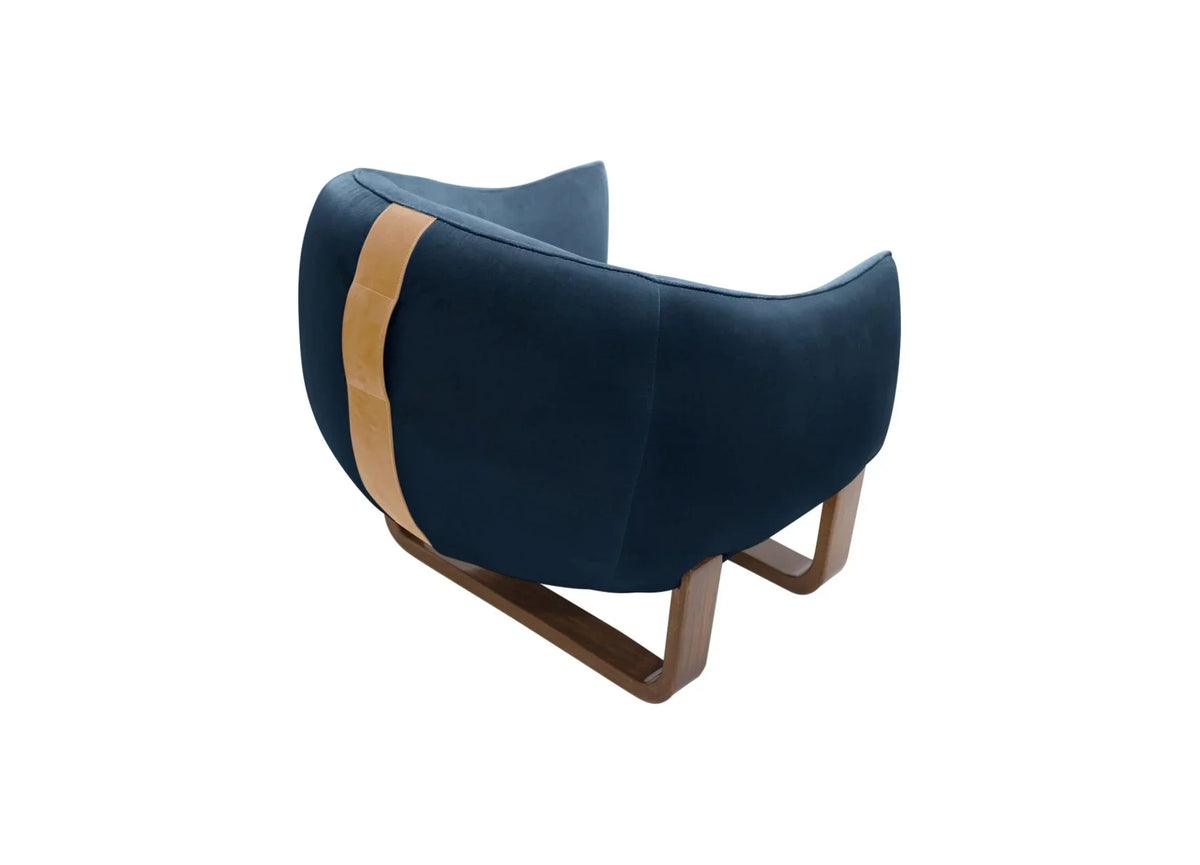 Milo Armchair, back view