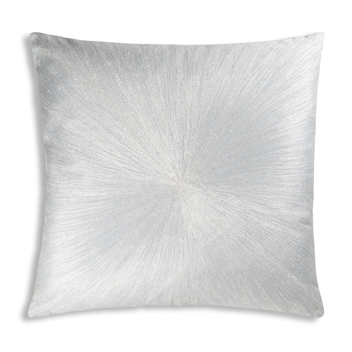 Nim Pillow - Aqua Silver Linen by Maison Burgos
