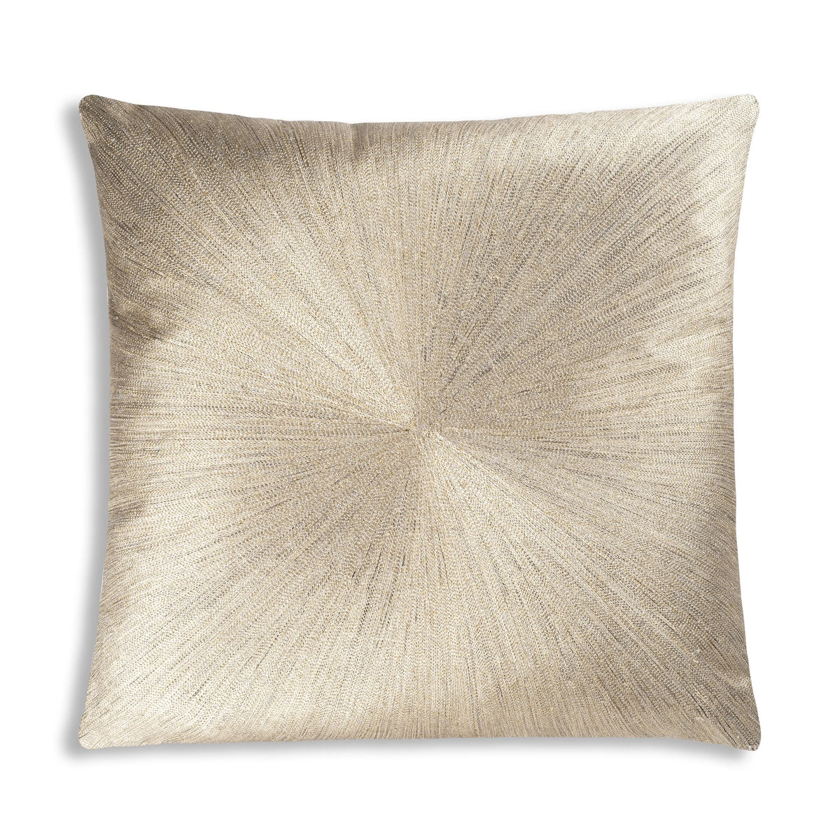 Nim Pillow - Charcoal Gold Linen by Maison Burgos