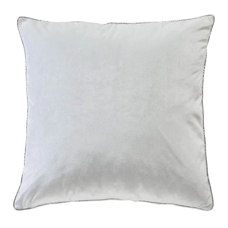 Noah Pillow in White Silver