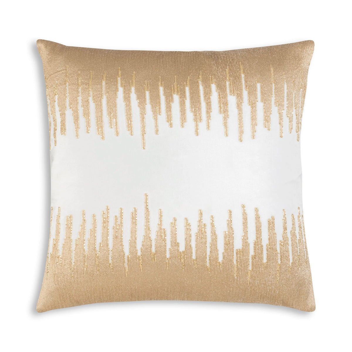 Sayra Pillow - Ivory Gold by Maison Burgos