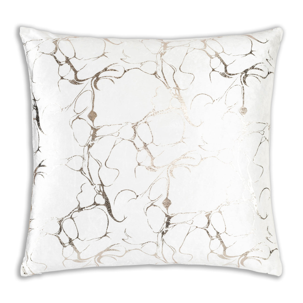 Syros Ivory Gold Pillow by Maison Burgos