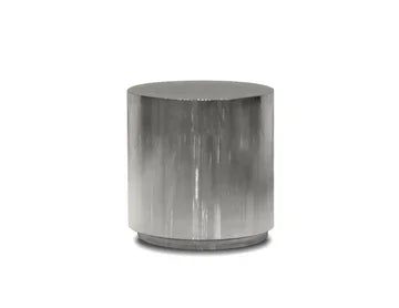 Sphere End Table in Black Polished, front view