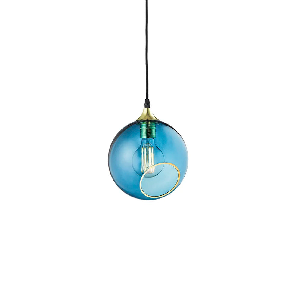 Ballroom Blue Pendant Light by Maison Burgos