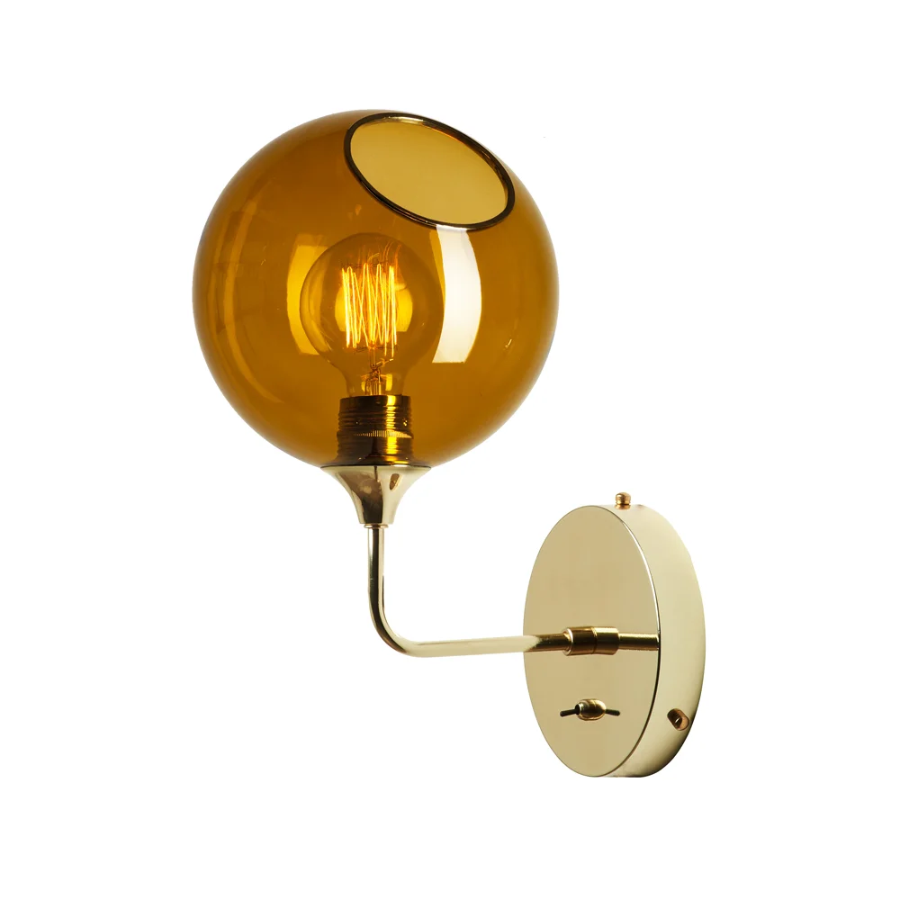 Ballroom Wall Sconce — Amber