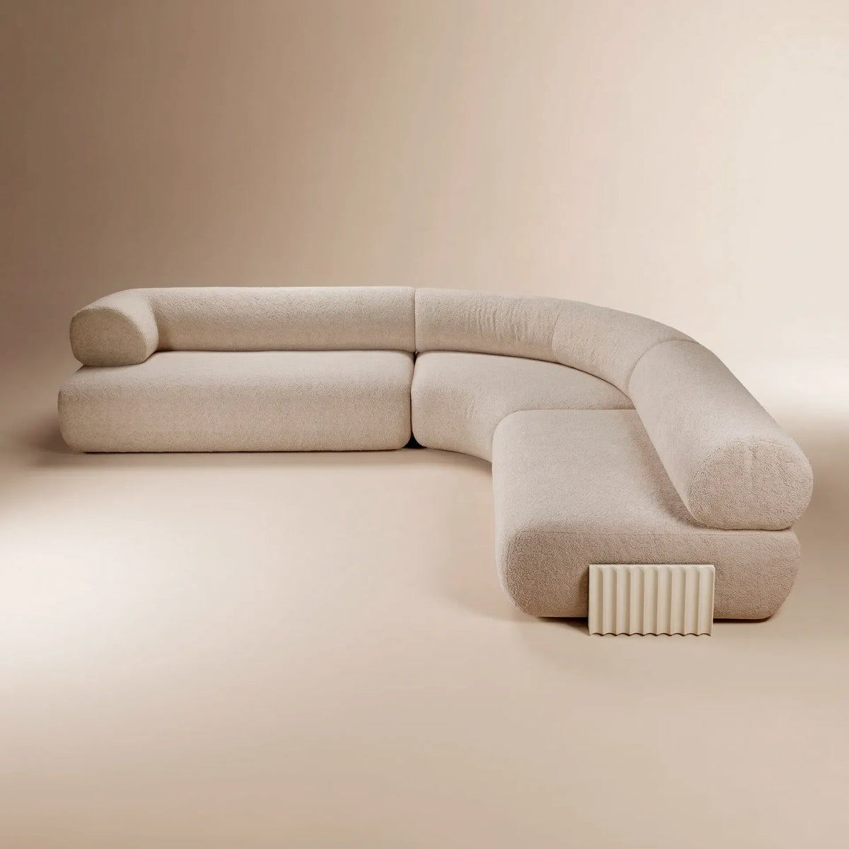 Carmel Modular Sofa - 3 Piece, front view