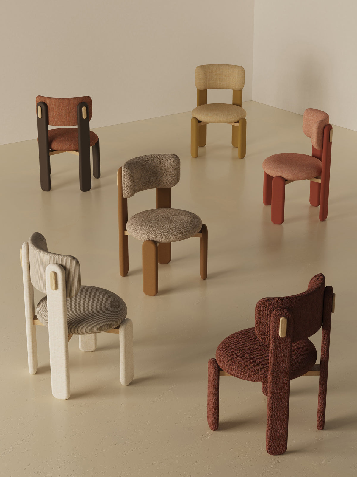 Choux Dining Chairs in a styled interior by Maison Burgos