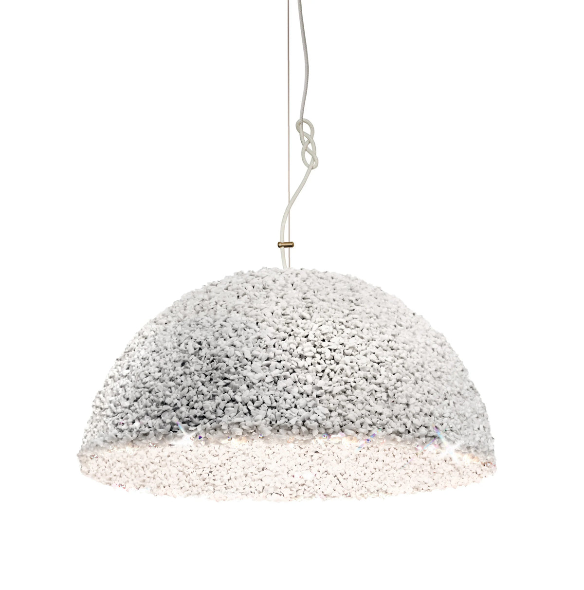 Duchess Pendant Light Black - Medium in White