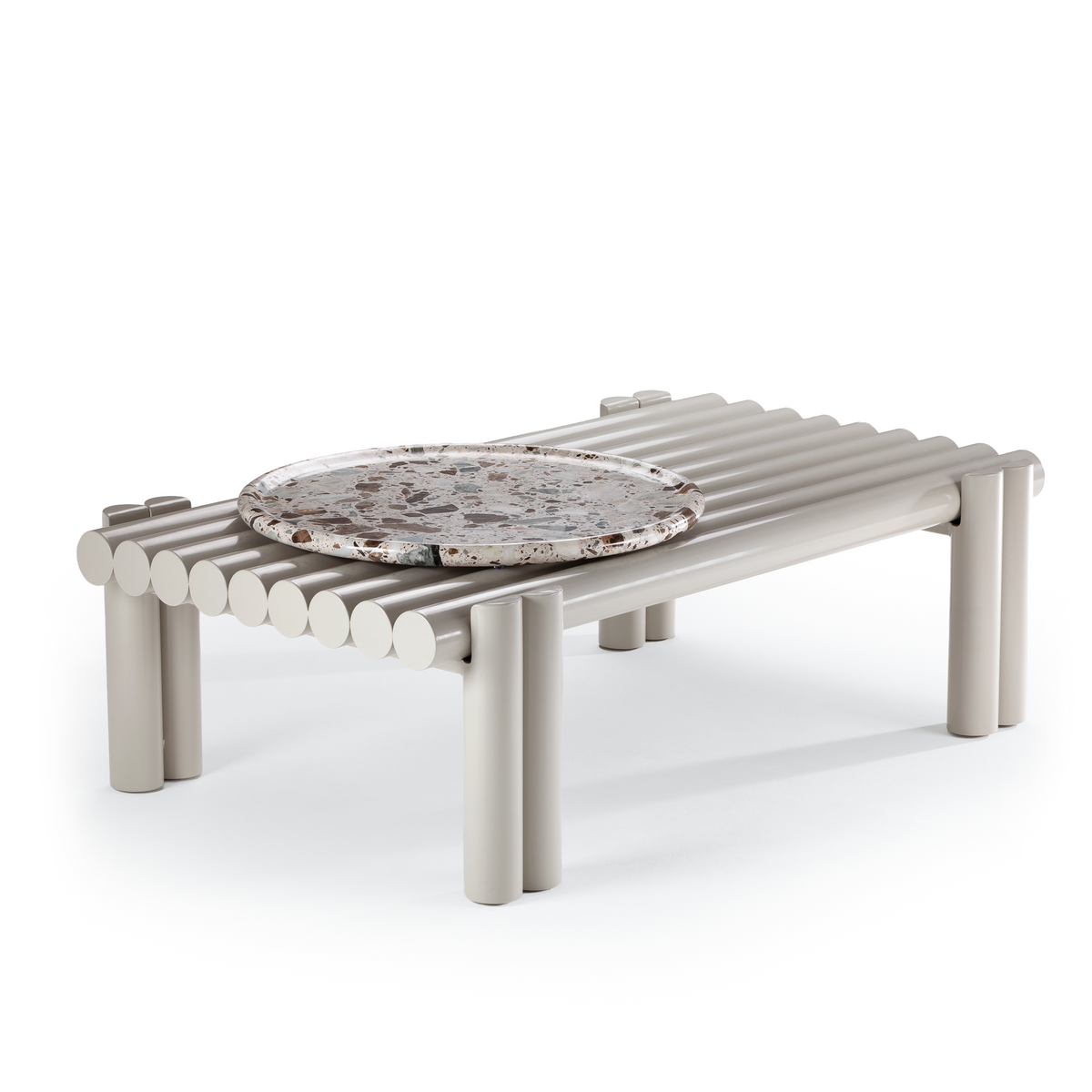 Duna Outdoor Centre Table front view by Maison Burgos