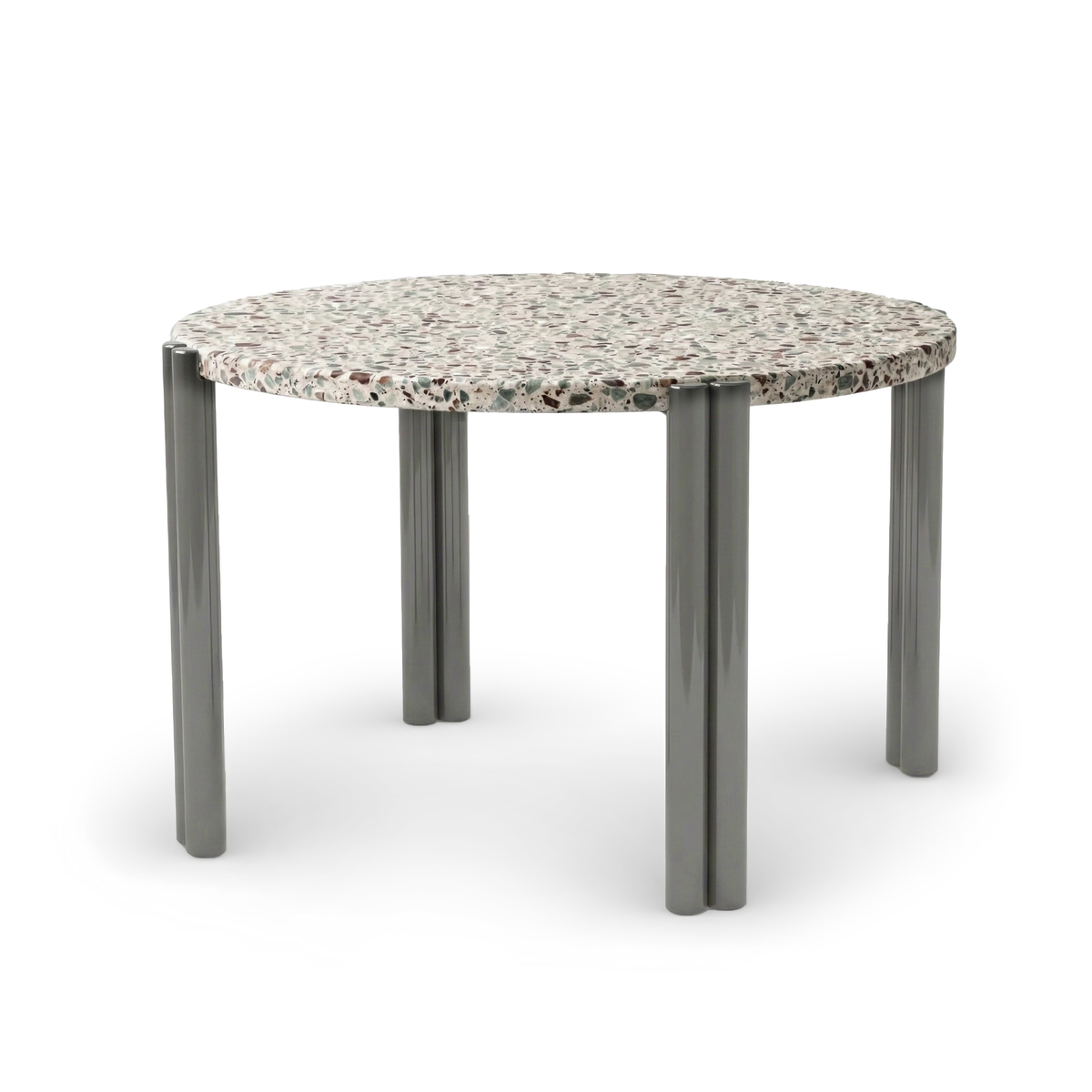 Duna Outdoor Dining Table round top by Maison Burgos