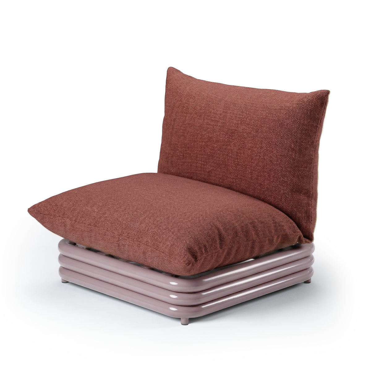 Duna Outdoor Armchair terracotta upholstery by Maison Burgos