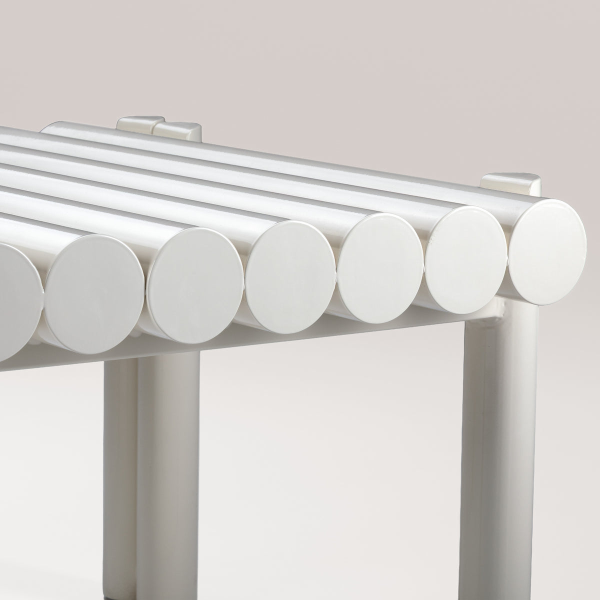 Duna Outdoor Side Table slat detail by Maison Burgos