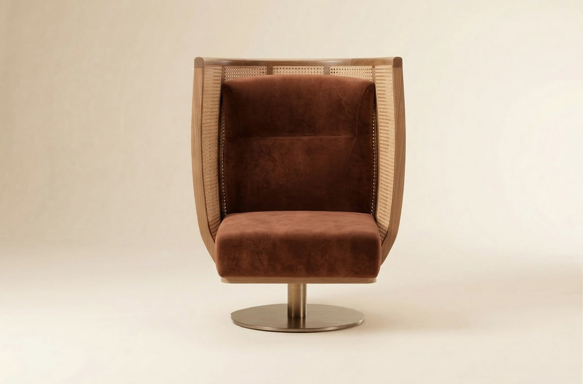 Egoista armchair front angle
