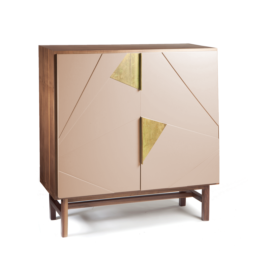 Jazz Bar Cabinet in Nude