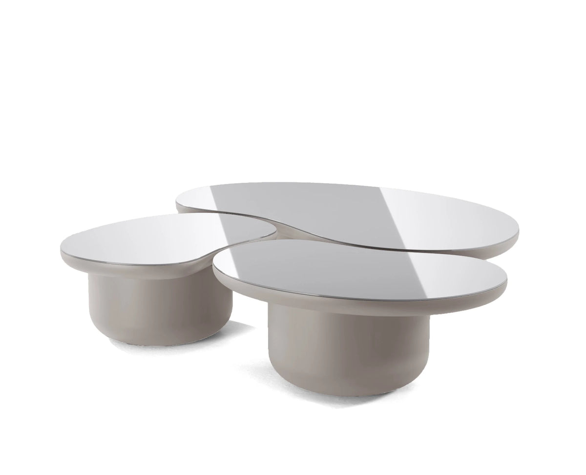 Laghi Coffee Table With Mirror by Maison Burgos