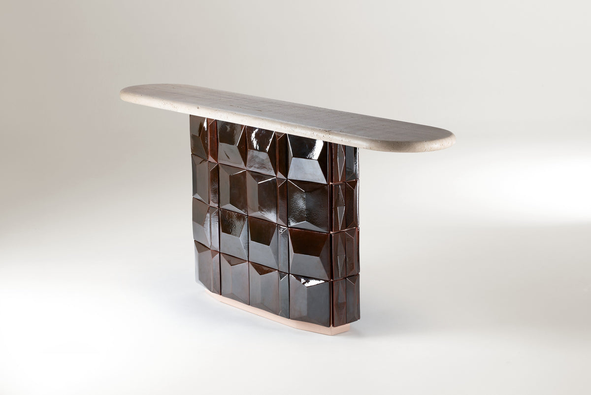 Milano Console front view by Maison Burgos