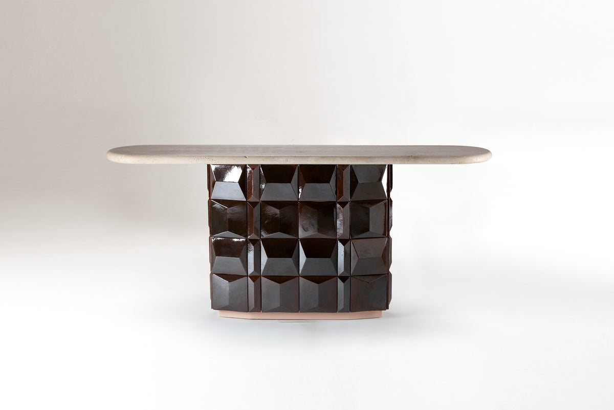 Milano Console side profile by Maison Burgos