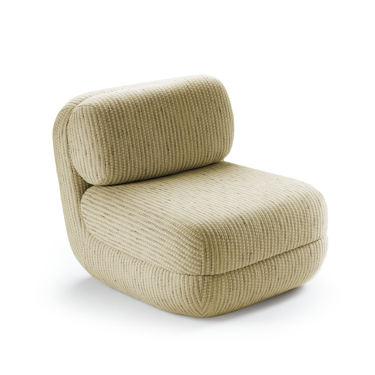 Mood Lounge Chair angle view by Maison Burgos