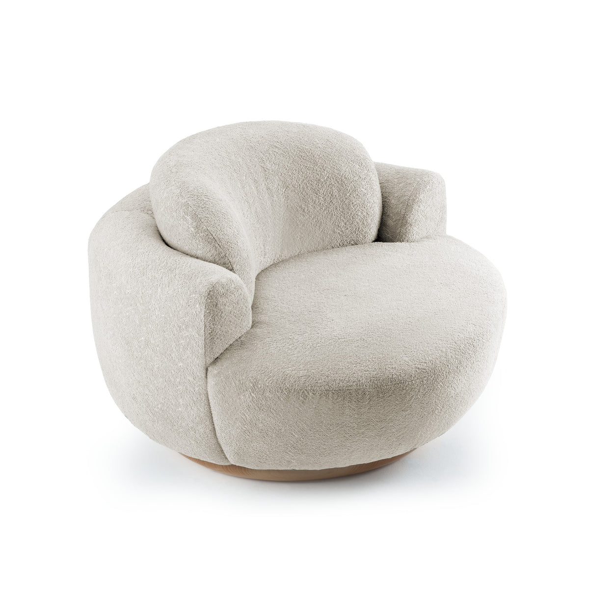 Naked Armchair angle view by Maison Burgos