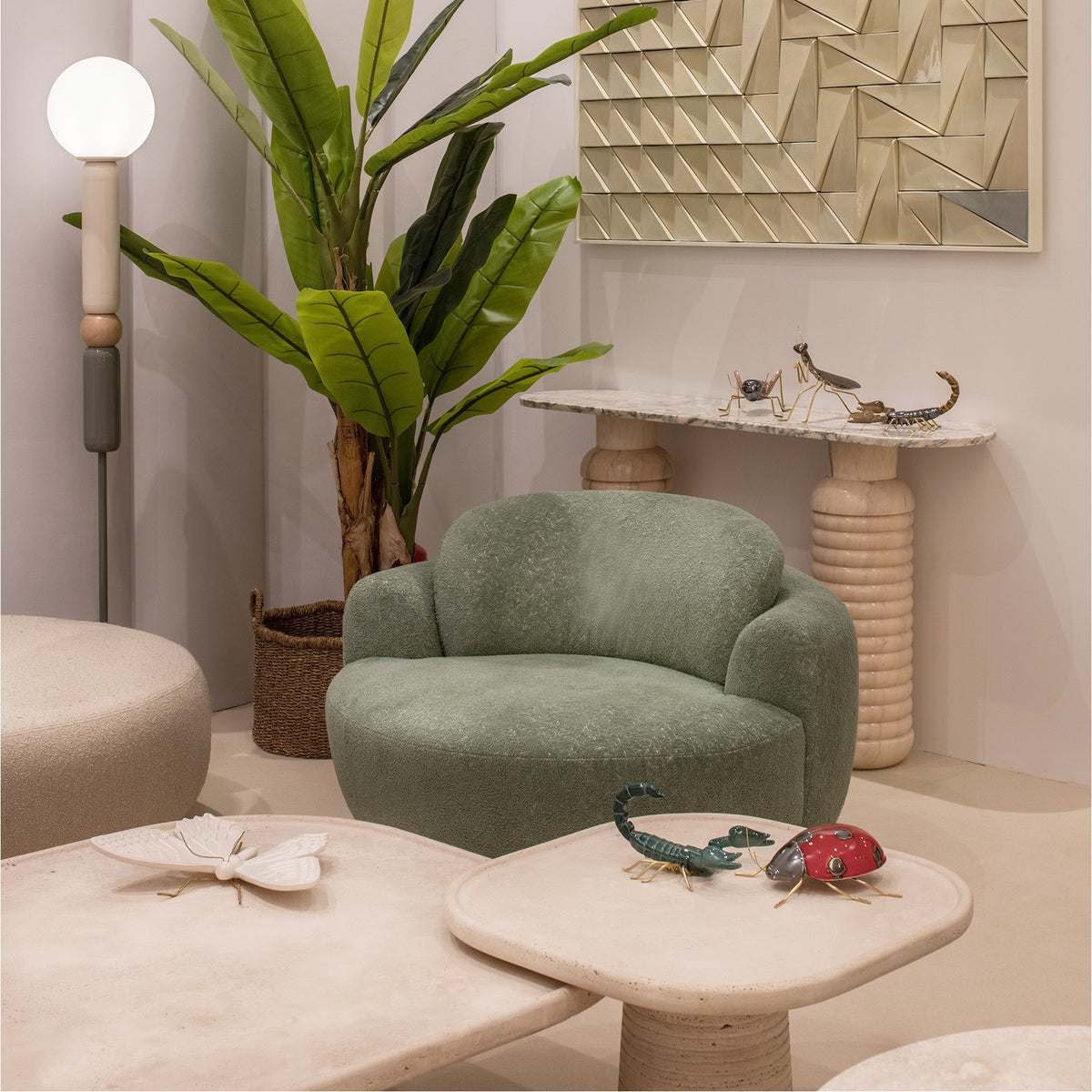 Naked Armchair in an interior setting by Maison Burgos