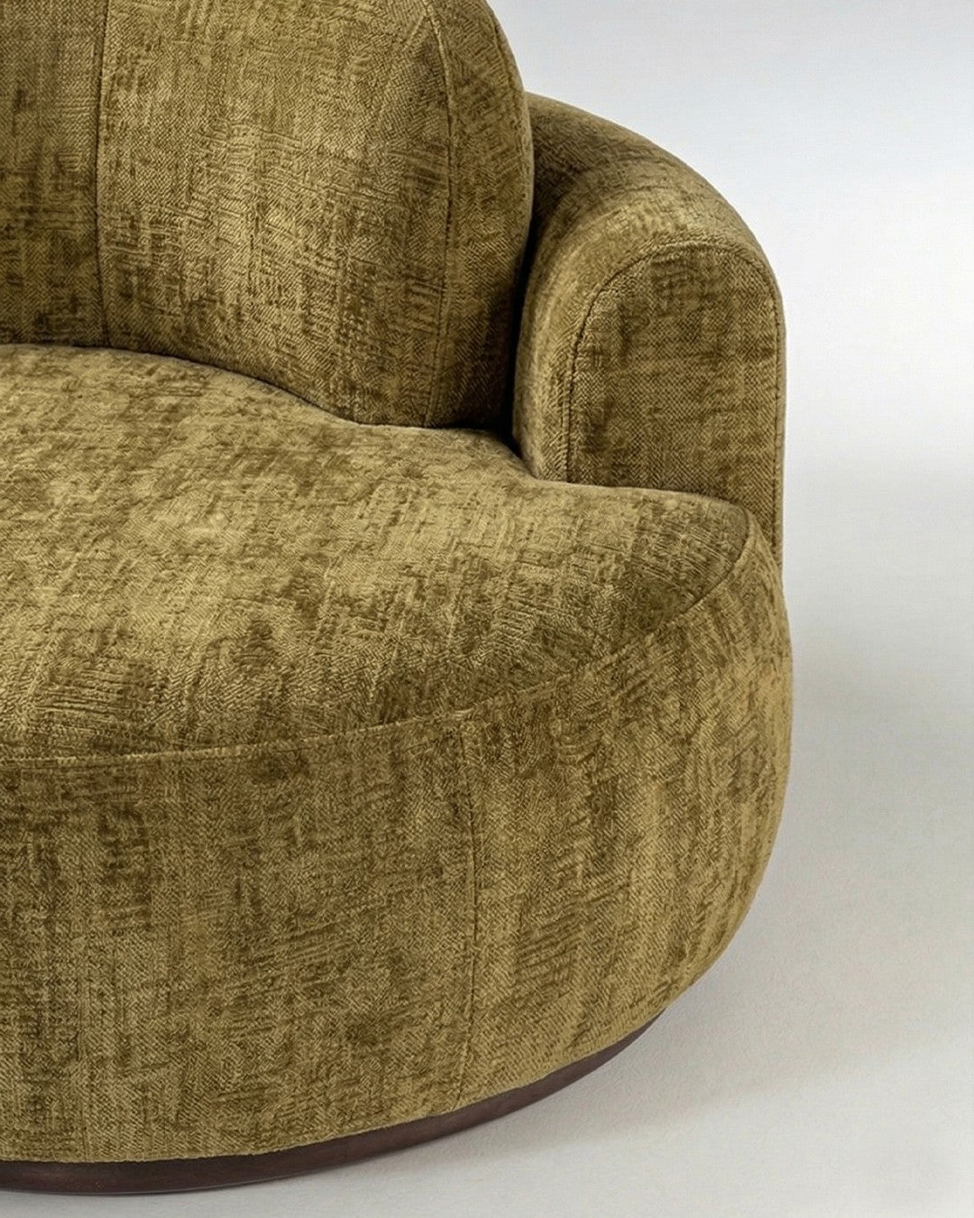 Naked Armchair upholstery detail by Maison Burgos
