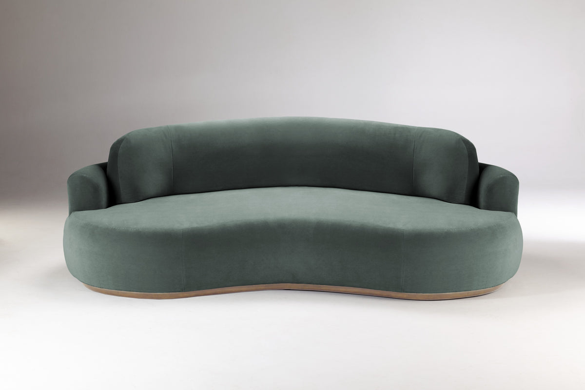 Naked Round Sofa front view by Maison Burgos