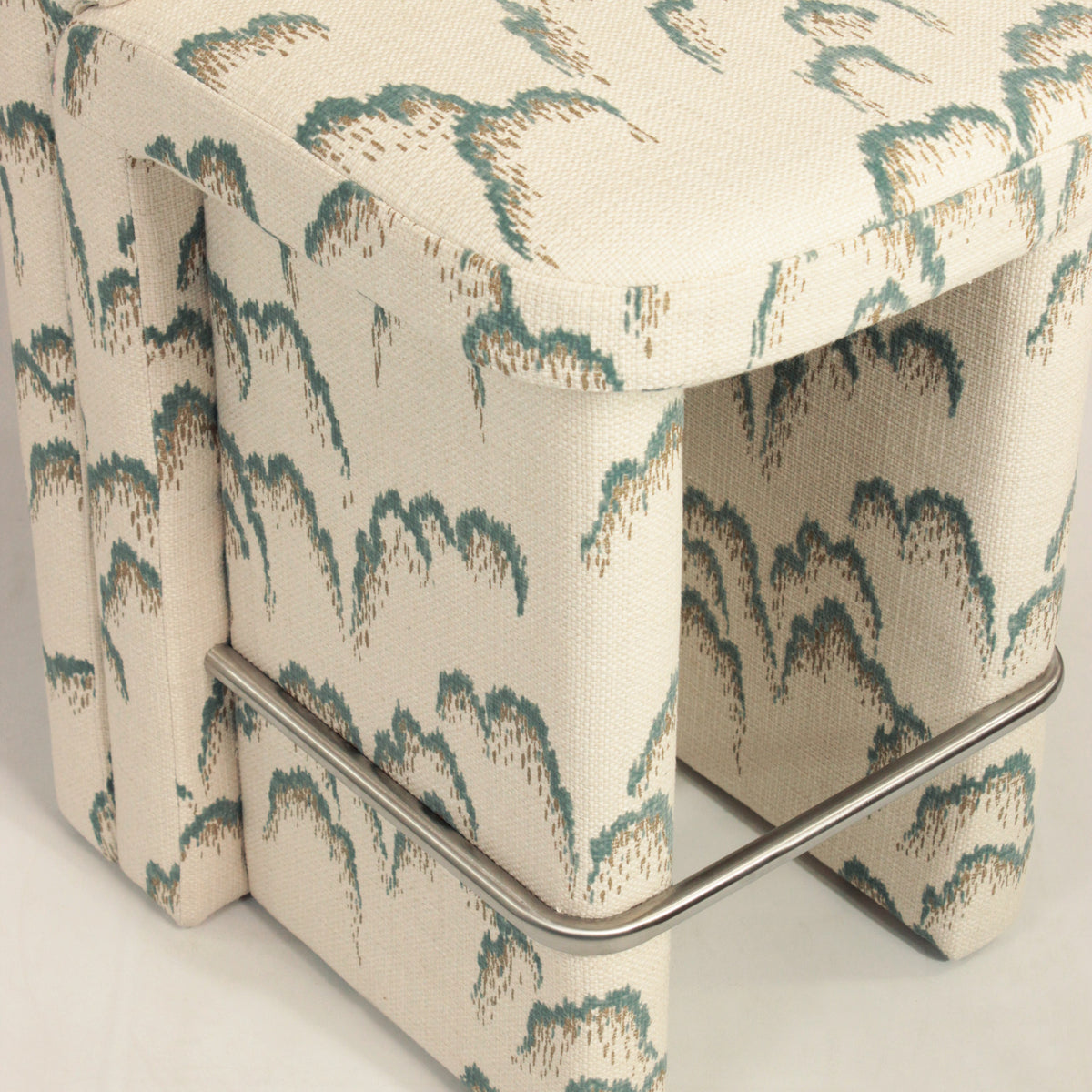 Slide Bar and Counter Chair footrest detail by Maison Burgos