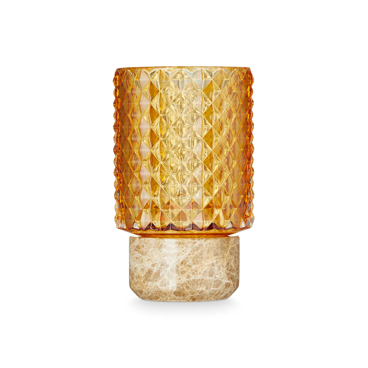 Sons of Marble Candle holder hurricane decorative object in Amber