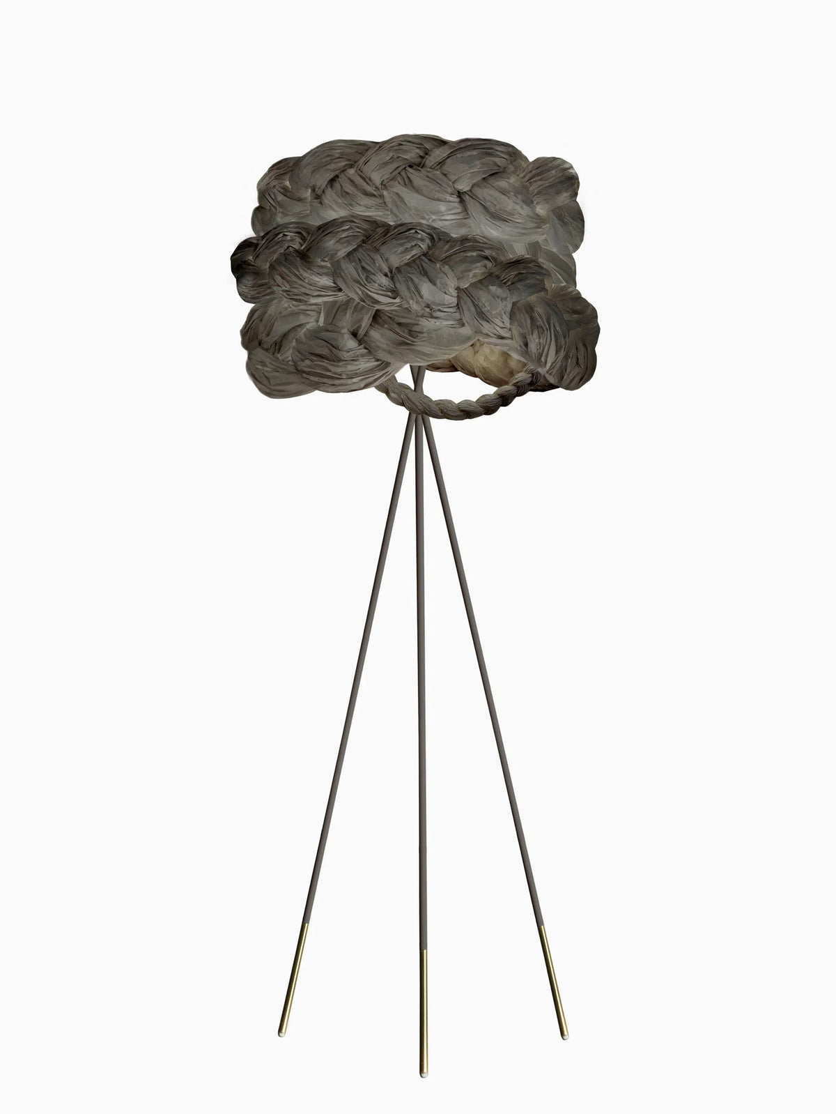 The Bride Floor Lamp Graphite - Medium by Maison Burgos