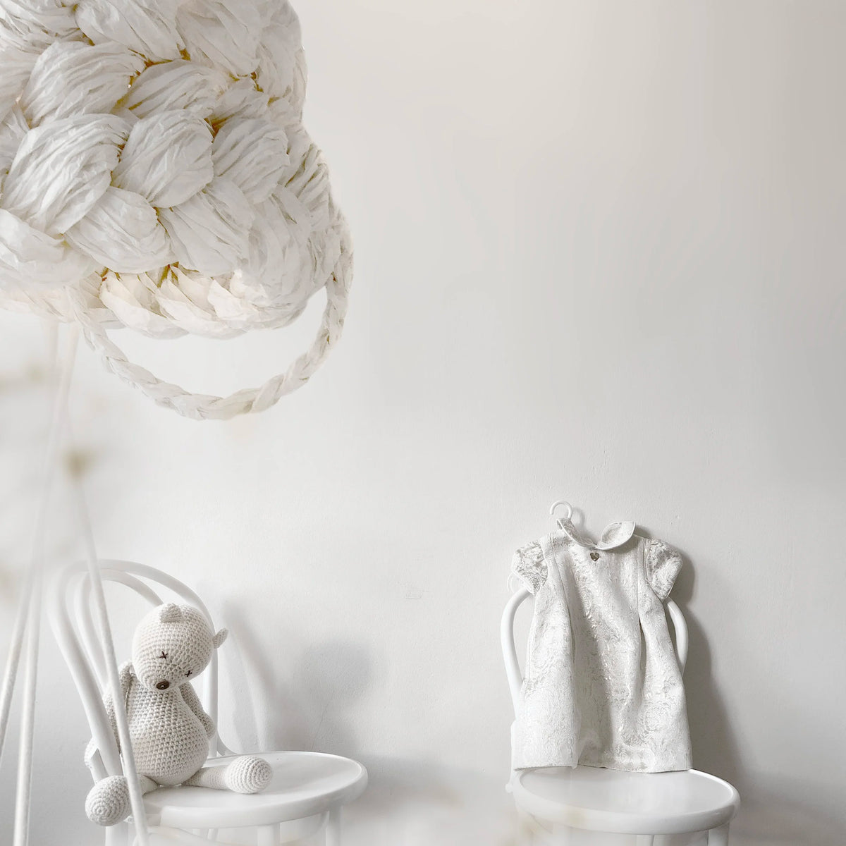 The bride pendant lamp white nursery