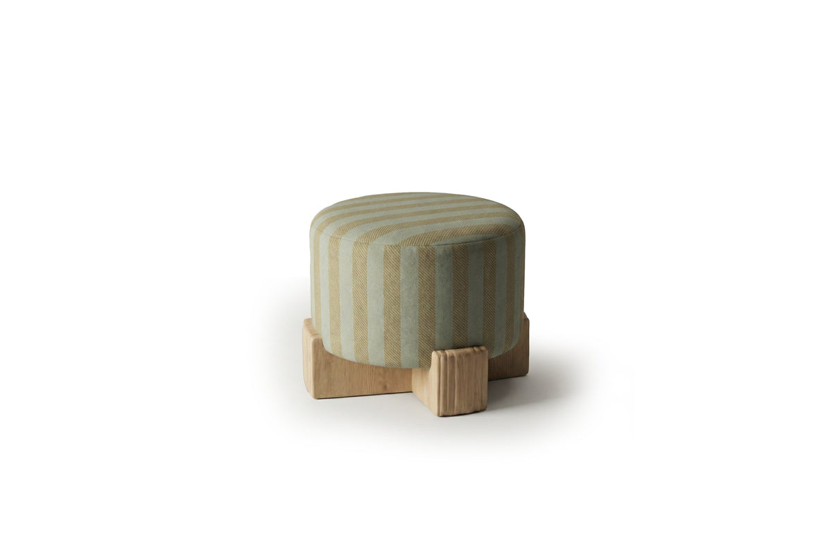 Twin Ottoman on white background by Maison Burgos
