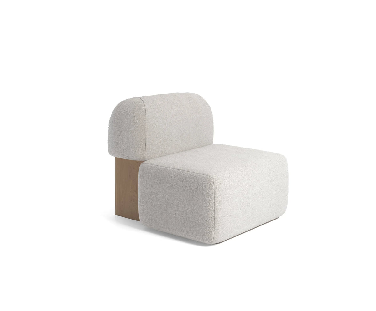 Yemeni Lounge Chair, side view